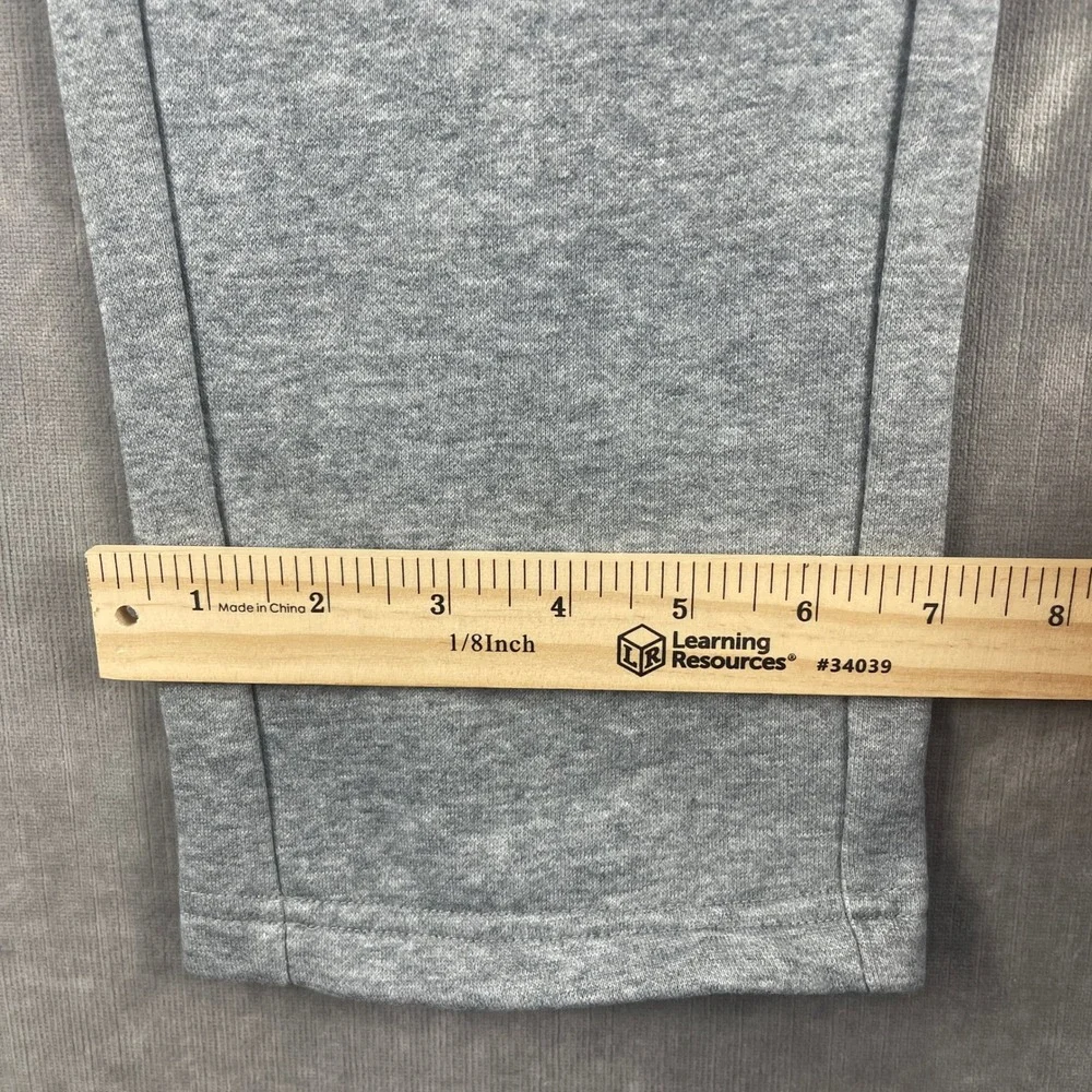 Puma Kids Small Gray Sweatpants Athletic Fleece Joggers Pockets